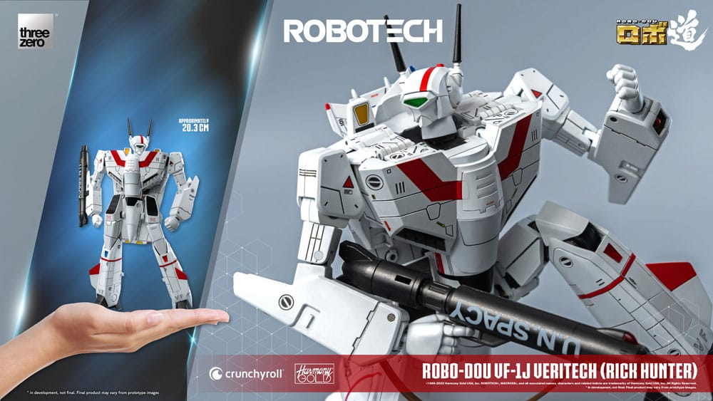 Robotech Actionfigur ROBO-DOU VF-1J Veritech (Rick Hunter) 20 cm Image 21