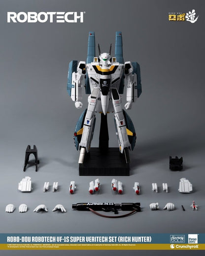 Robotech Robo-Dou Actionfigur VF-1S Super Veritech Set (Rick Hunter) 20 cm Image 3