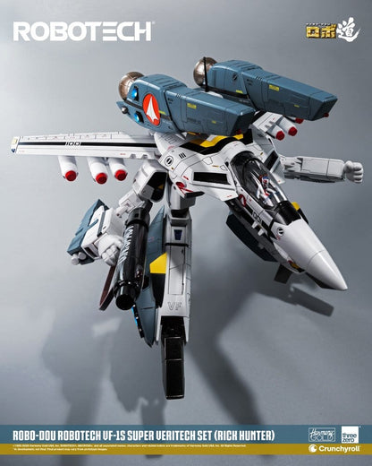 Robotech Robo-Dou Actionfigur VF-1S Super Veritech Set (Rick Hunter) 20 cm Image 5