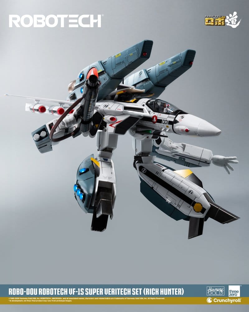 Robotech Robo-Dou Actionfigur VF-1S Super Veritech Set (Rick Hunter) 20 cm Image 6
