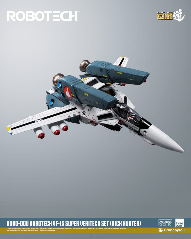 Robotech Robo-Dou Actionfigur VF-1S Super Veritech Set (Rick Hunter) 20 cm Image 8