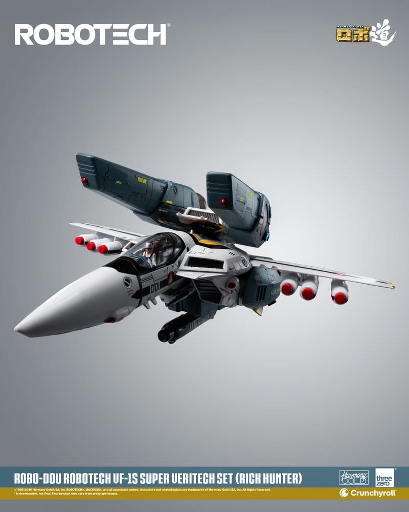 Robotech Robo-Dou Actionfigur VF-1S Super Veritech Set (Rick Hunter) 20 cm Image 9