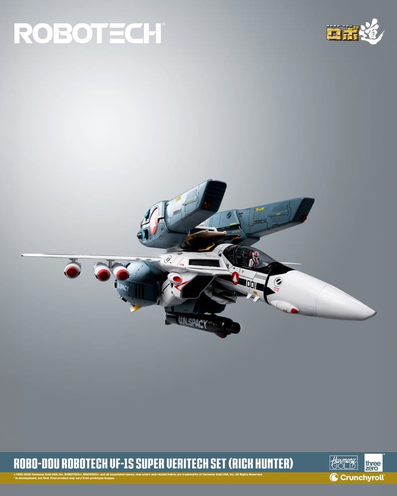 Robotech Robo-Dou Actionfigur VF-1S Super Veritech Set (Rick Hunter) 20 cm Image 10