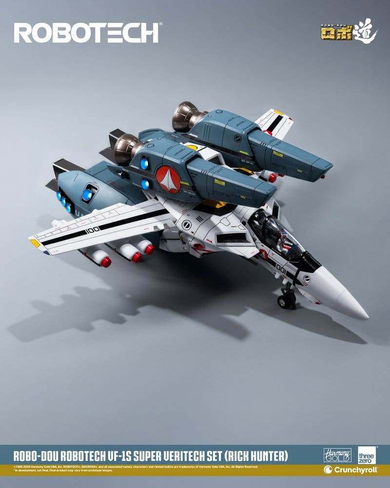 Robotech Robo-Dou Actionfigur VF-1S Super Veritech Set (Rick Hunter) 20 cm Image 13