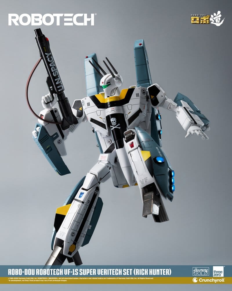 Robotech Robo-Dou Actionfigur VF-1S Super Veritech Set (Rick Hunter) 20 cm Image 22