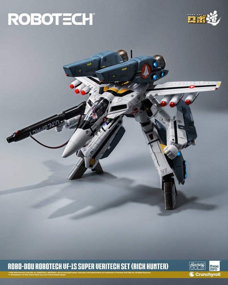 Robotech Robo-Dou Actionfigur VF-1S Super Veritech Set (Rick Hunter) 20 cm Image 23