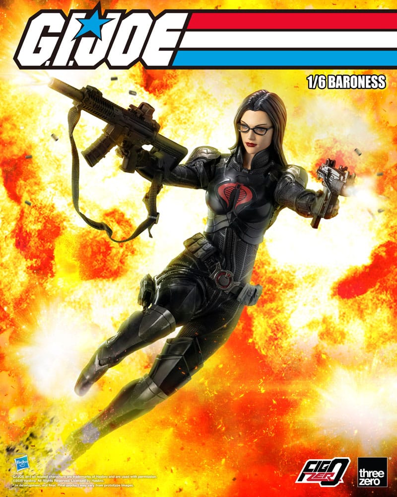G.I. Joe FigZero Actionfigur 1/6 Baroness 30 cm Image 13