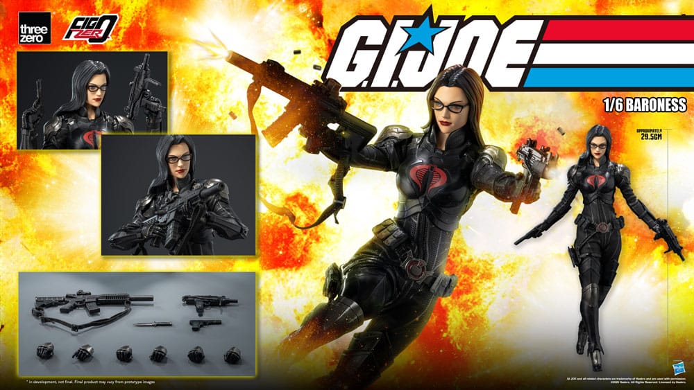 G.I. Joe FigZero Actionfigur 1/6 Baroness 30 cm Image 14