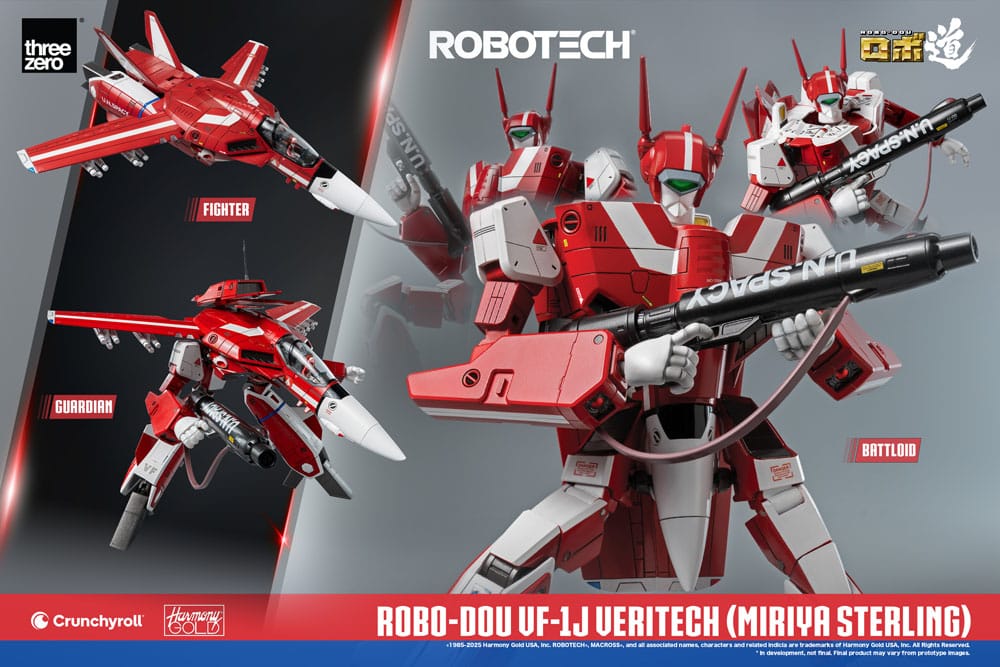 Robotech Actionfigur ROBO-DOU VF-1J Veritech (Miriya Sterling) 20 cm Image 15