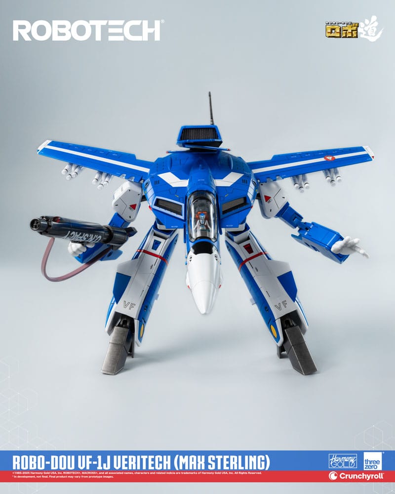 Robotech Actionfigur ROBO-DOU VF-1J Veritech (Max Sterling) 20 cm Image 7