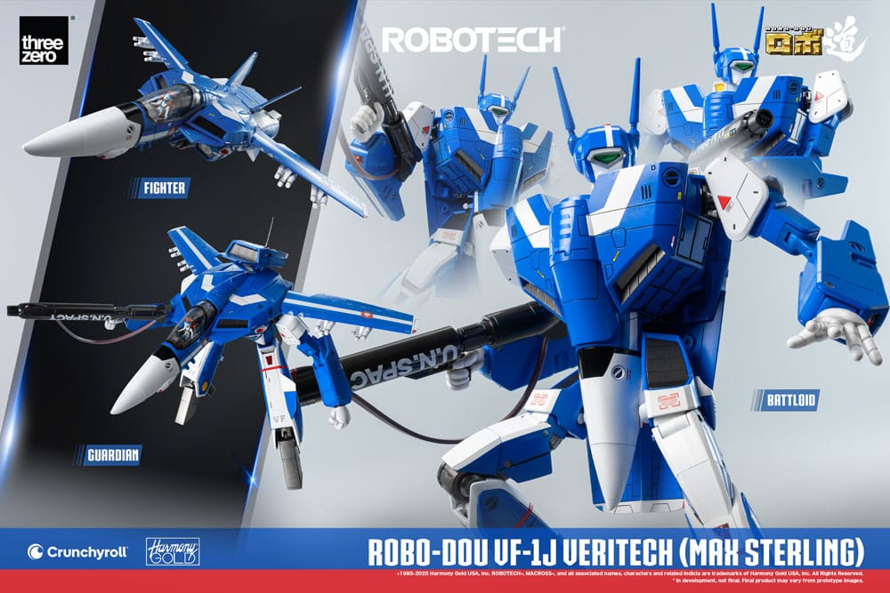 Robotech Actionfigur ROBO-DOU VF-1J Veritech (Max Sterling) 20 cm Image 14