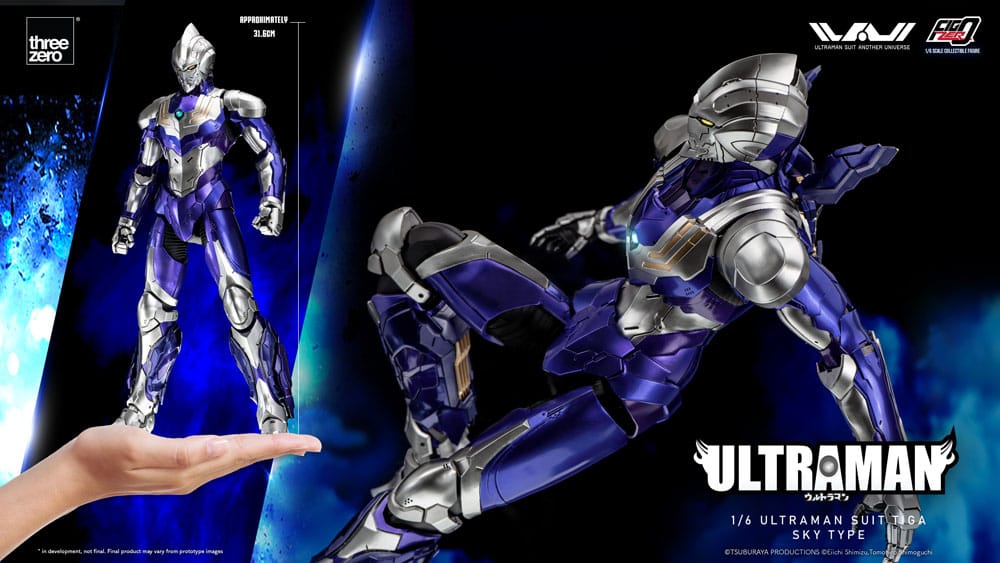 Ultraman FigZero Actionfigur 1/6 Ultraman Suit Tiga Sky Type 31 cm Image 22