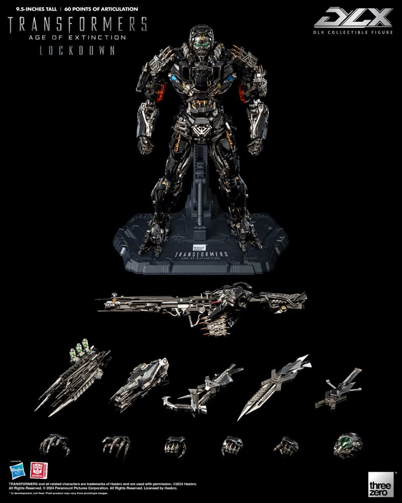 Transformers: Age of Extinction DLX Actionfigur 1/6 Lockdown 24 cm Image 2