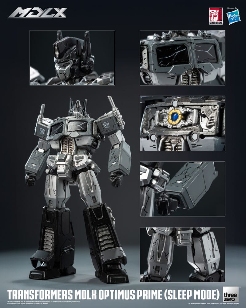 Transformers MDLX Actionfigur Optimus Prime (Sleep Mode) 18 cm *heo exclusive* Image 11