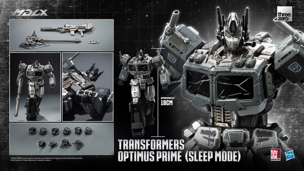 Transformers MDLX Actionfigur Optimus Prime (Sleep Mode) 18 cm *heo exclusive* Image 12