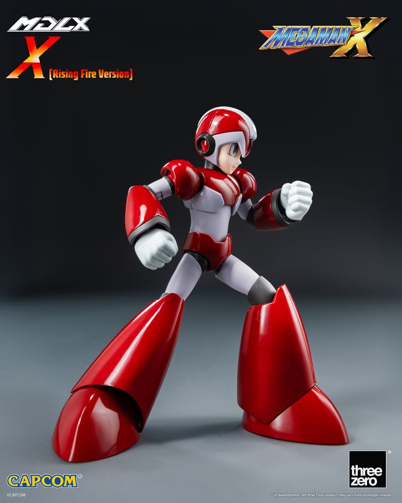 Mega Man MDLX Actionfigur Rockman X / Mega Man X (Rising Fire Version) 12 cm Image 3