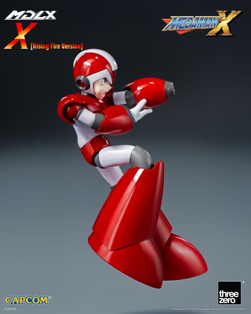 Mega Man MDLX Actionfigur Rockman X / Mega Man X (Rising Fire Version) 12 cm Image 6