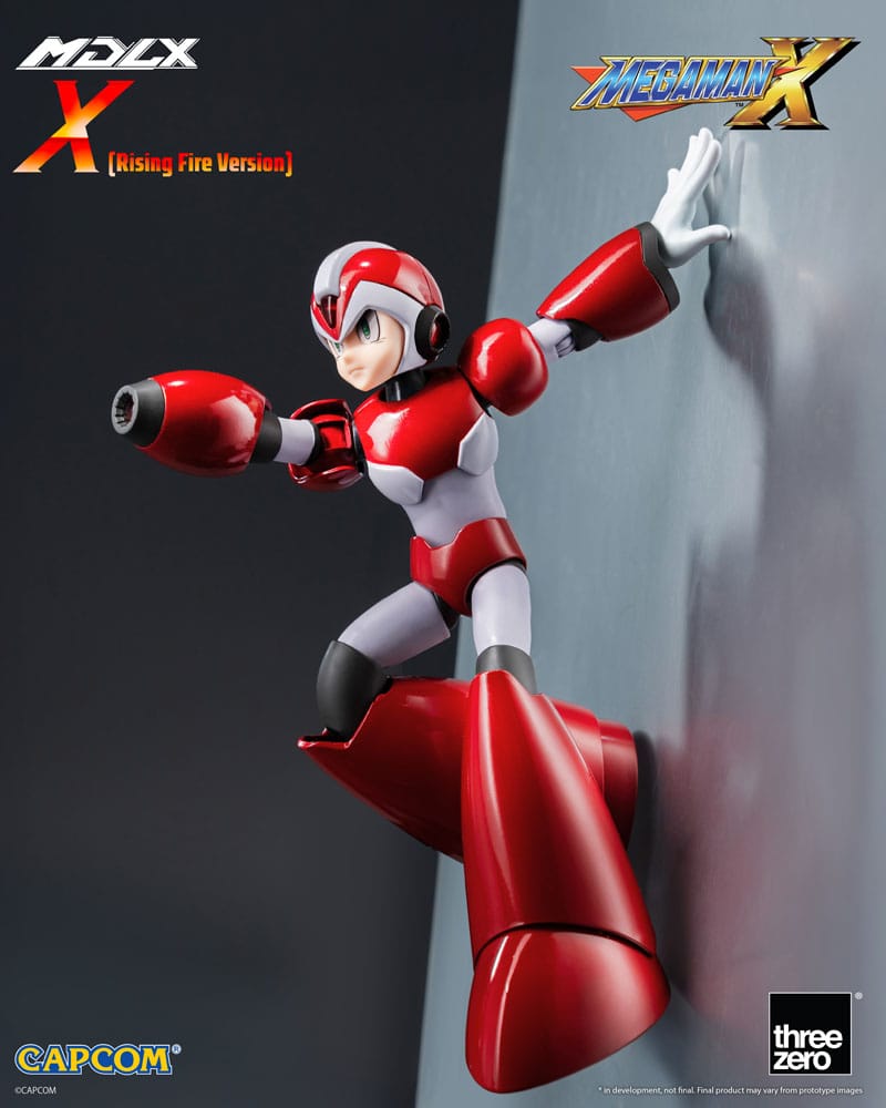 Mega Man MDLX Actionfigur Rockman X / Mega Man X (Rising Fire Version) 12 cm Image 7