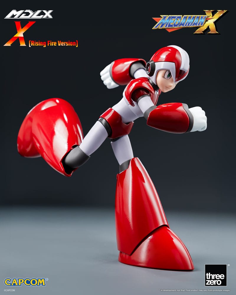 Mega Man MDLX Actionfigur Rockman X / Mega Man X (Rising Fire Version) 12 cm Image 8