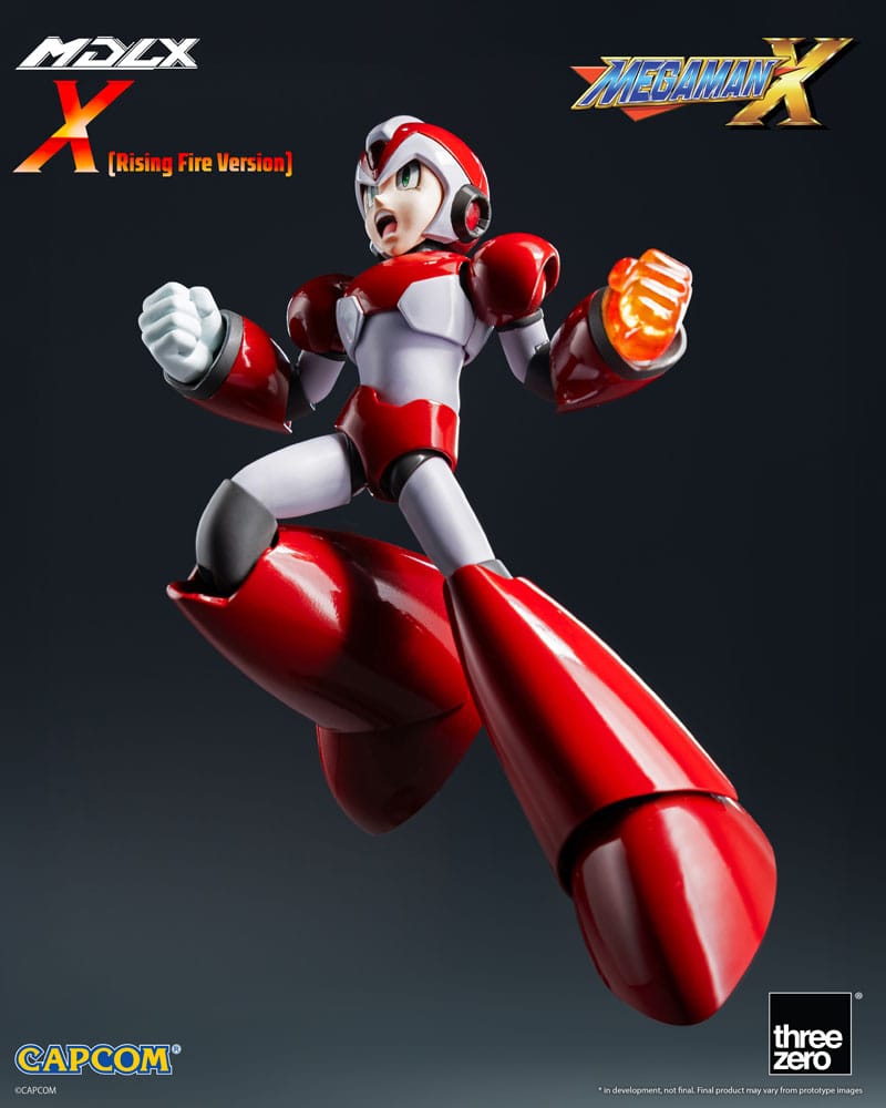 Mega Man MDLX Actionfigur Rockman X / Mega Man X (Rising Fire Version) 12 cm Image 10