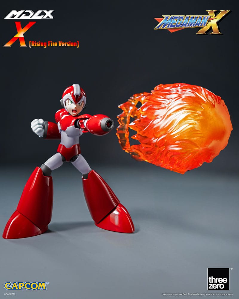 Mega Man MDLX Actionfigur Rockman X / Mega Man X (Rising Fire Version) 12 cm Image 12