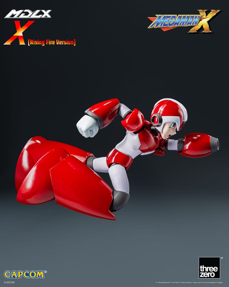 Mega Man MDLX Actionfigur Rockman X / Mega Man X (Rising Fire Version) 12 cm Image 13