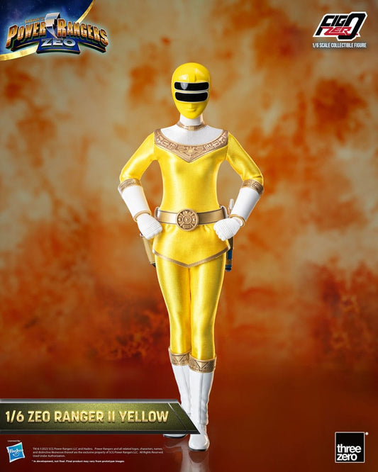 Power Rangers Zeo FigZero Actionfigur 1/6 Ranger II Yellow 30 cm Image 1