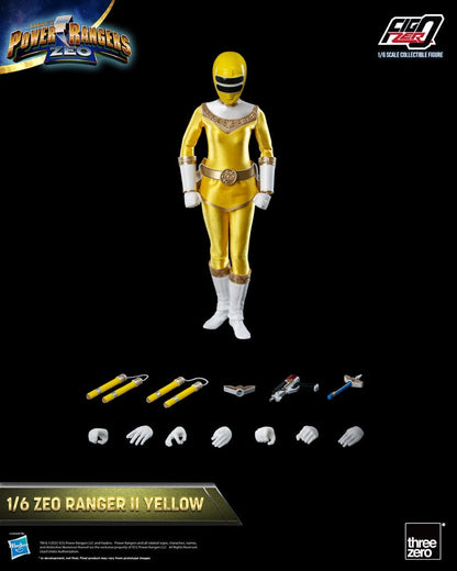 Power Rangers Zeo FigZero Actionfigur 1/6 Ranger II Yellow 30 cm Image 2