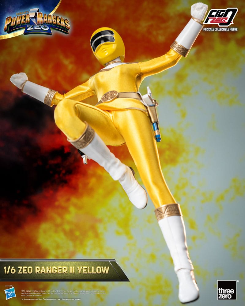 Power Rangers Zeo FigZero Actionfigur 1/6 Ranger II Yellow 30 cm Image 9