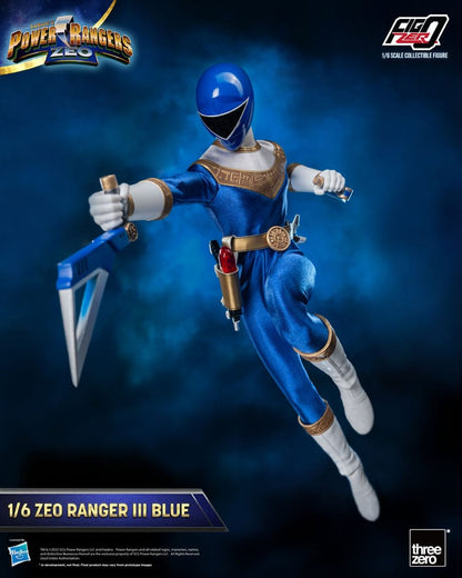 Power Rangers Zeo FigZero Actionfigur 1/6 Ranger III Blue 30 cm Image 5