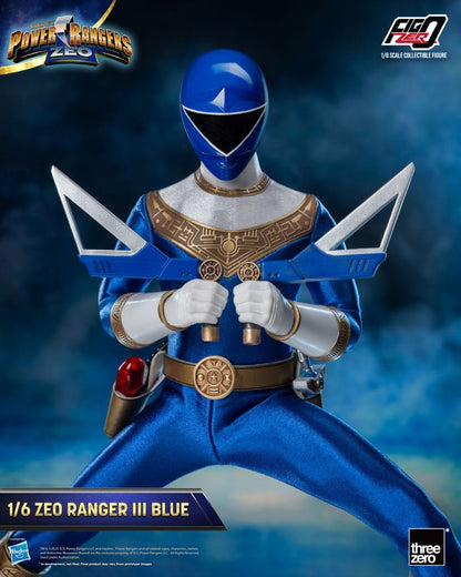 Power Rangers Zeo FigZero Actionfigur 1/6 Ranger III Blue 30 cm Image 6