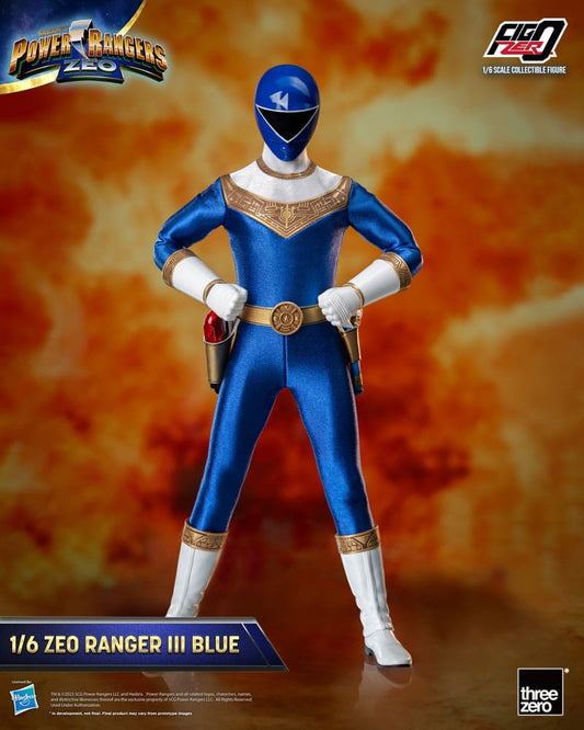 Power Rangers Zeo FigZero Actionfigur 1/6 Ranger III Blue 30 cm Image 1