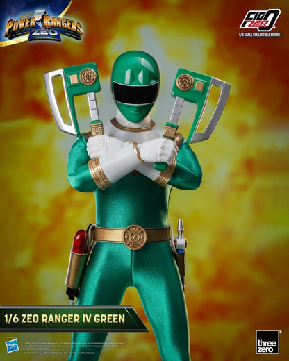 Power Rangers Zeo FigZero Actionfigur 1/6 Ranger IV Green 30 cm Image 7