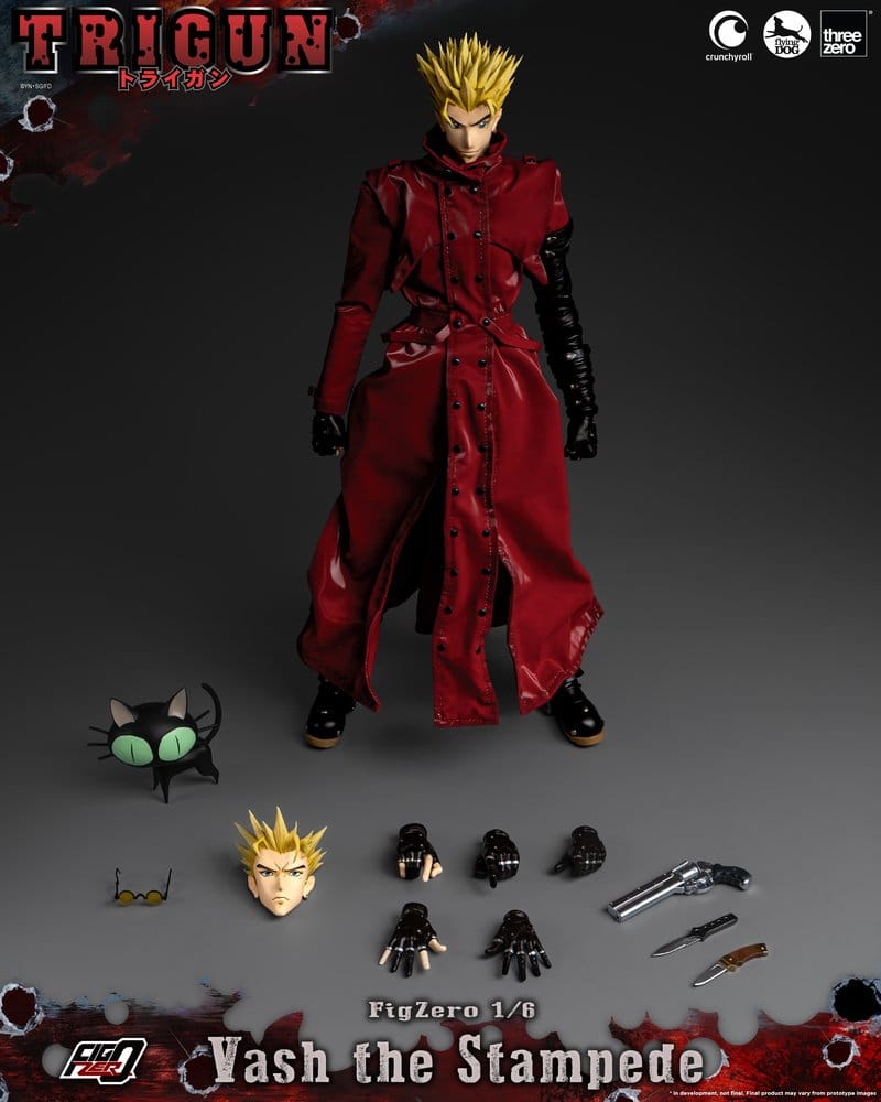 Trigun FigZero Actionfigur 1/6 Vash the Stampede 31 cm Image 2