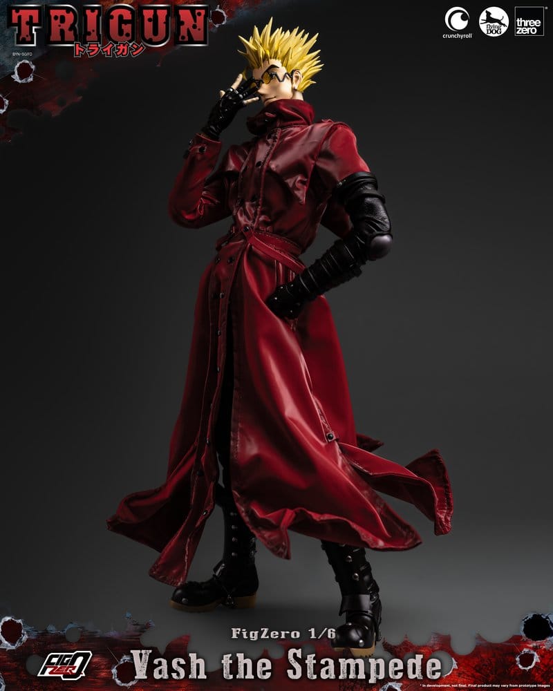 Trigun FigZero Actionfigur 1/6 Vash the Stampede 31 cm Image 3