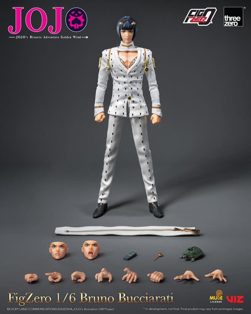 Jojo's Bizarre Adventure: Golden Wind FigZero Actionfigur 1/6 Bruno Bucciarati 31 cm Image 2
