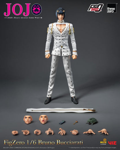 Jojo's Bizarre Adventure: Golden Wind FigZero Actionfigur 1/6 Bruno Bucciarati 31 cm Image 2