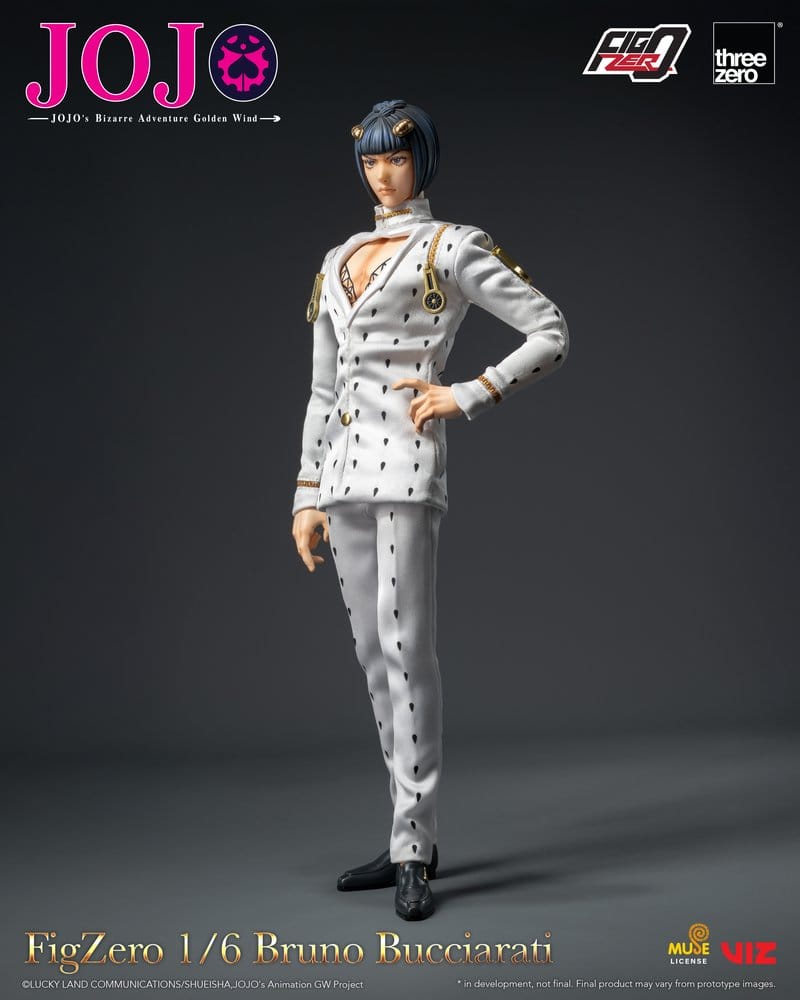 Jojo's Bizarre Adventure: Golden Wind FigZero Actionfigur 1/6 Bruno Bucciarati 31 cm Image 3