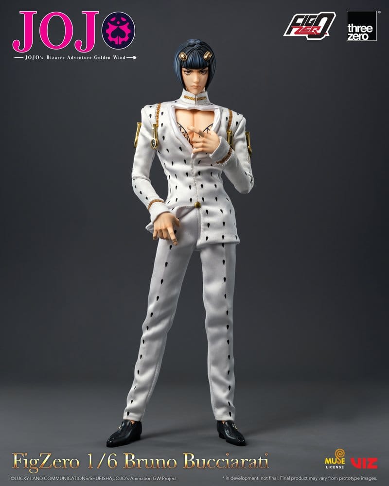 Jojo's Bizarre Adventure: Golden Wind FigZero Actionfigur 1/6 Bruno Bucciarati 31 cm Image 4