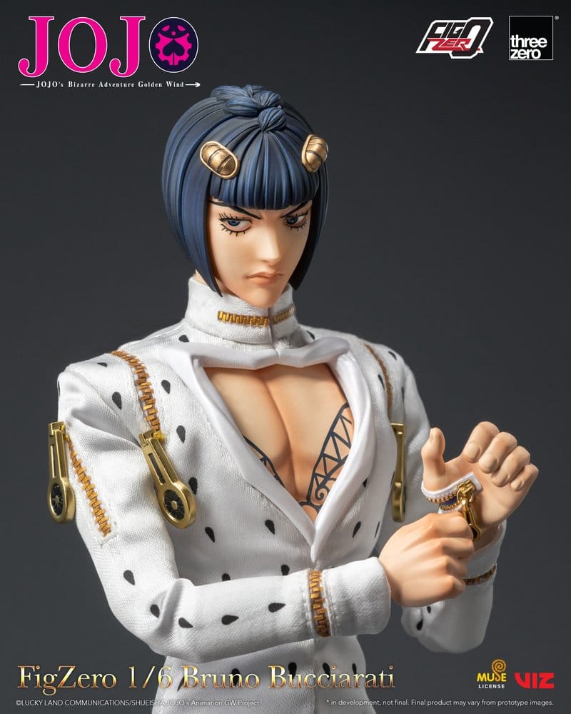 Jojo's Bizarre Adventure: Golden Wind FigZero Actionfigur 1/6 Bruno Bucciarati 31 cm Image 5