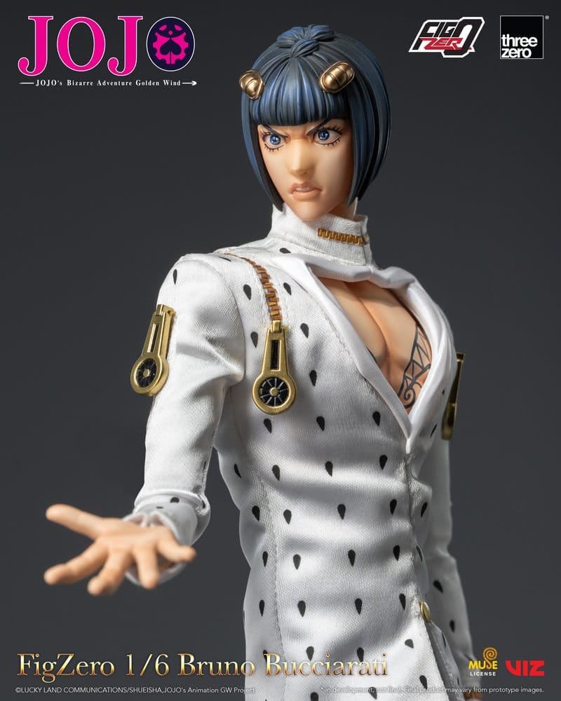 Jojo's Bizarre Adventure: Golden Wind FigZero Actionfigur 1/6 Bruno Bucciarati 31 cm Image 6