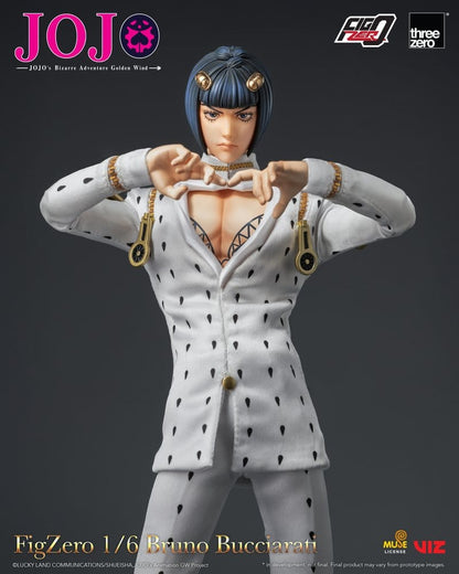 Jojo's Bizarre Adventure: Golden Wind FigZero Actionfigur 1/6 Bruno Bucciarati 31 cm Image 9