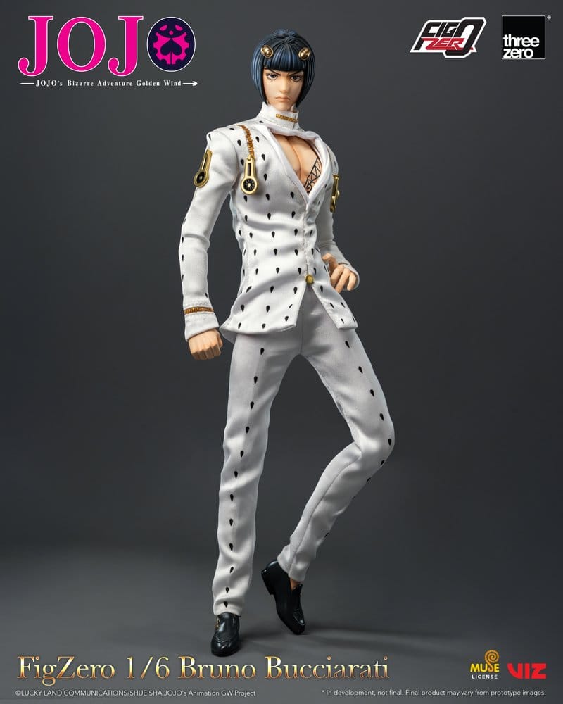 Jojo's Bizarre Adventure: Golden Wind FigZero Actionfigur 1/6 Bruno Bucciarati 31 cm Image 10