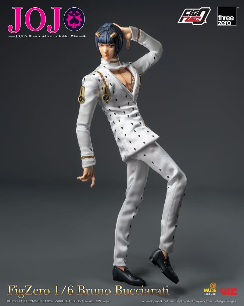 Jojo's Bizarre Adventure: Golden Wind FigZero Actionfigur 1/6 Bruno Bucciarati 31 cm Image 14