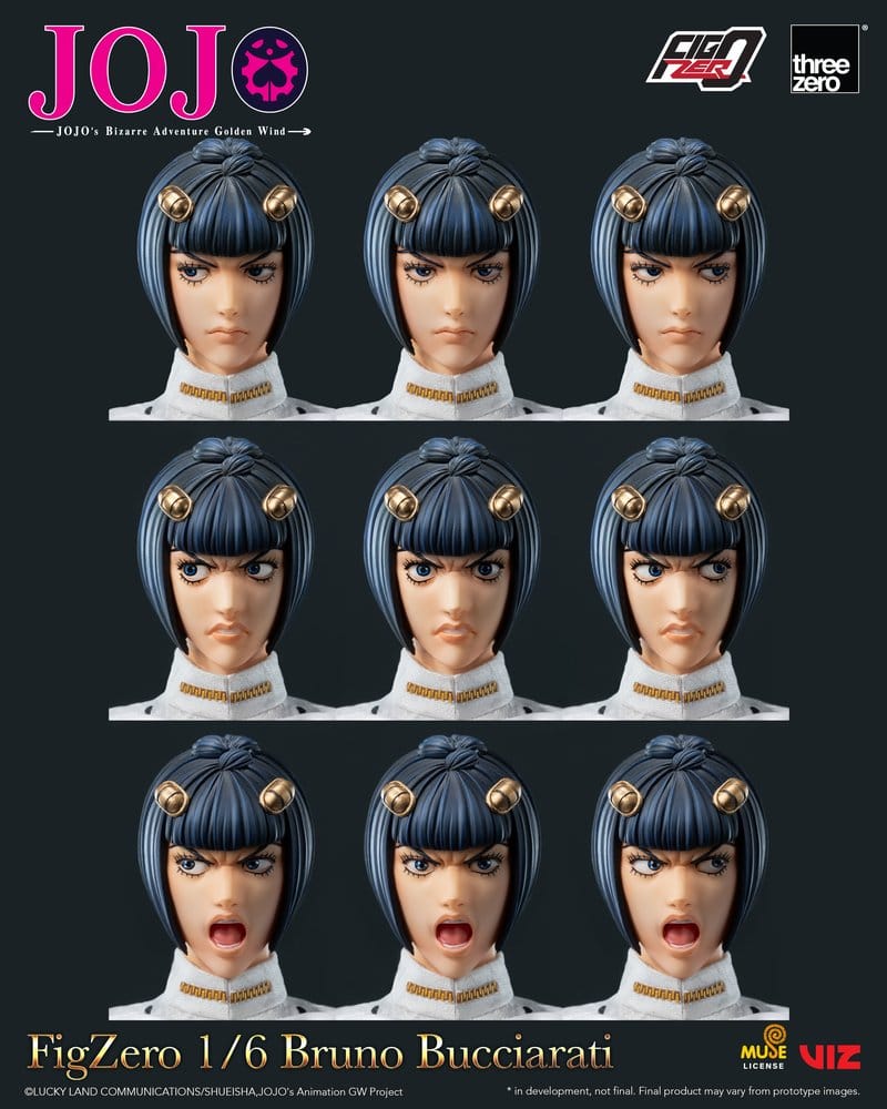 Jojo's Bizarre Adventure: Golden Wind FigZero Actionfigur 1/6 Bruno Bucciarati 31 cm Image 19