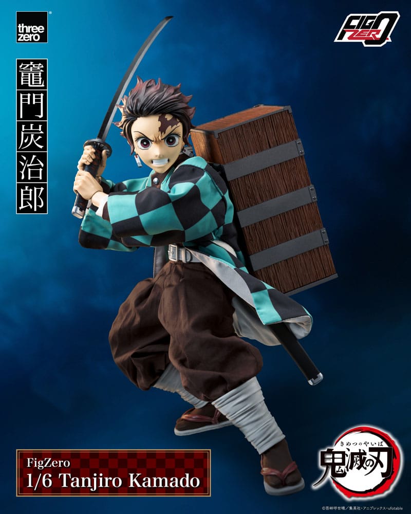 Demon Slayer: Kimetsu no Yaiba FigZero Actionfigur 1/6 Tanjiro Kamado 27 cm Image 2