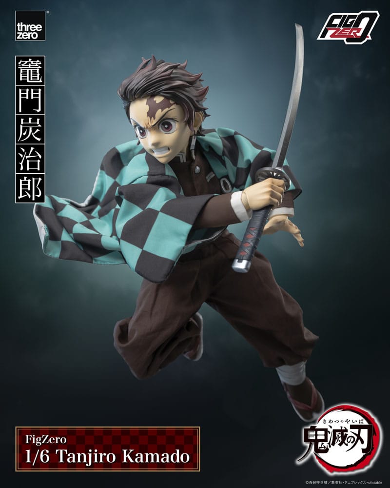Demon Slayer: Kimetsu no Yaiba FigZero Actionfigur 1/6 Tanjiro Kamado 27 cm Image 5