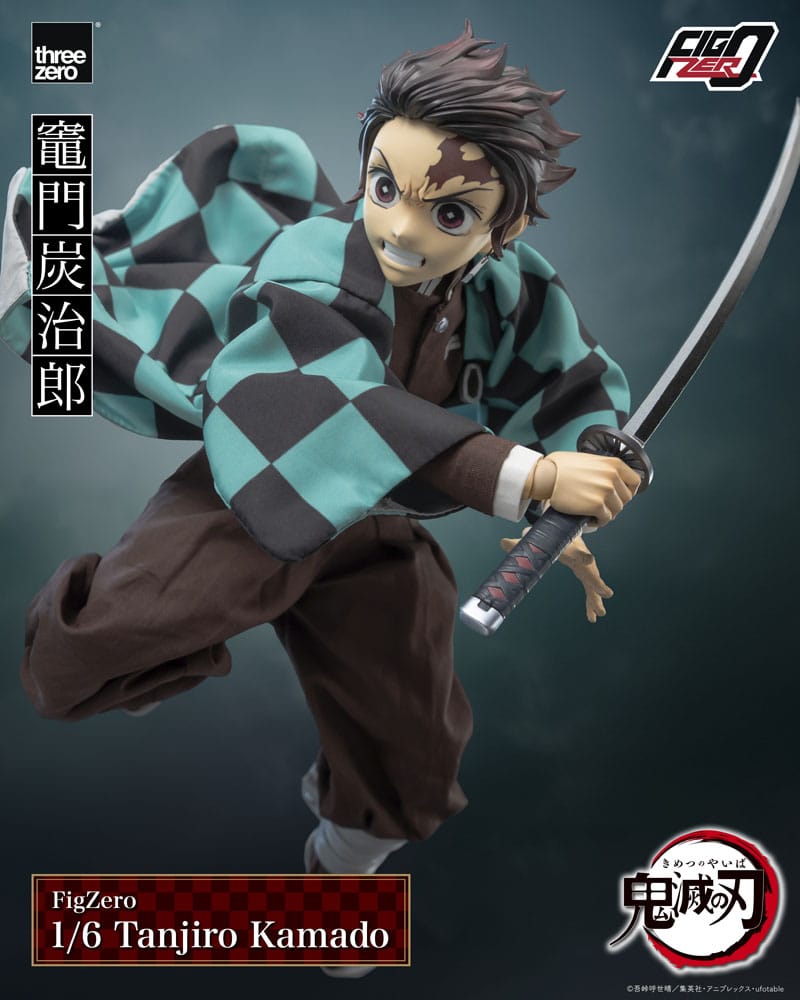 Demon Slayer: Kimetsu no Yaiba FigZero Actionfigur 1/6 Tanjiro Kamado 27 cm Image 6
