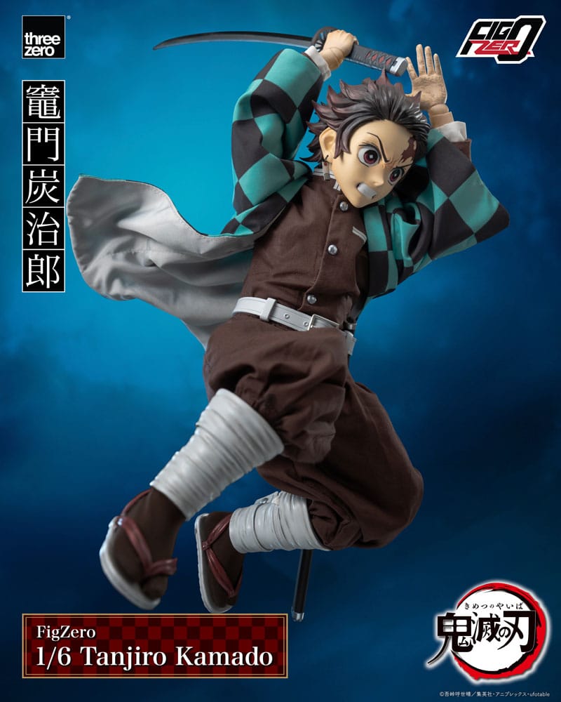 Demon Slayer: Kimetsu no Yaiba FigZero Actionfigur 1/6 Tanjiro Kamado 27 cm Image 9