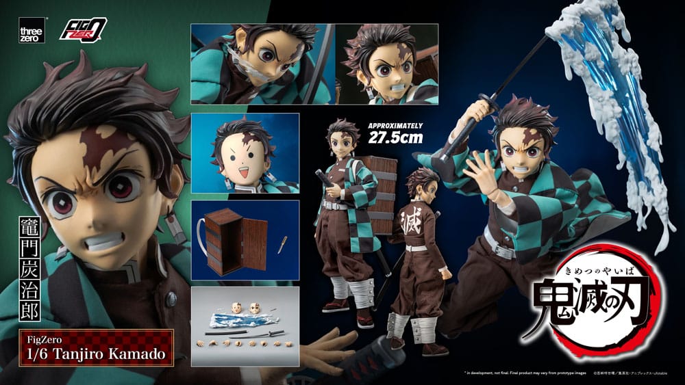 Demon Slayer: Kimetsu no Yaiba FigZero Actionfigur 1/6 Tanjiro Kamado 27 cm Image 16